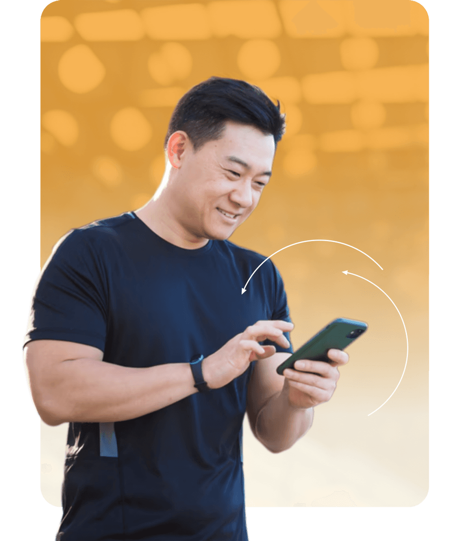 Customer scanning and earning rewards