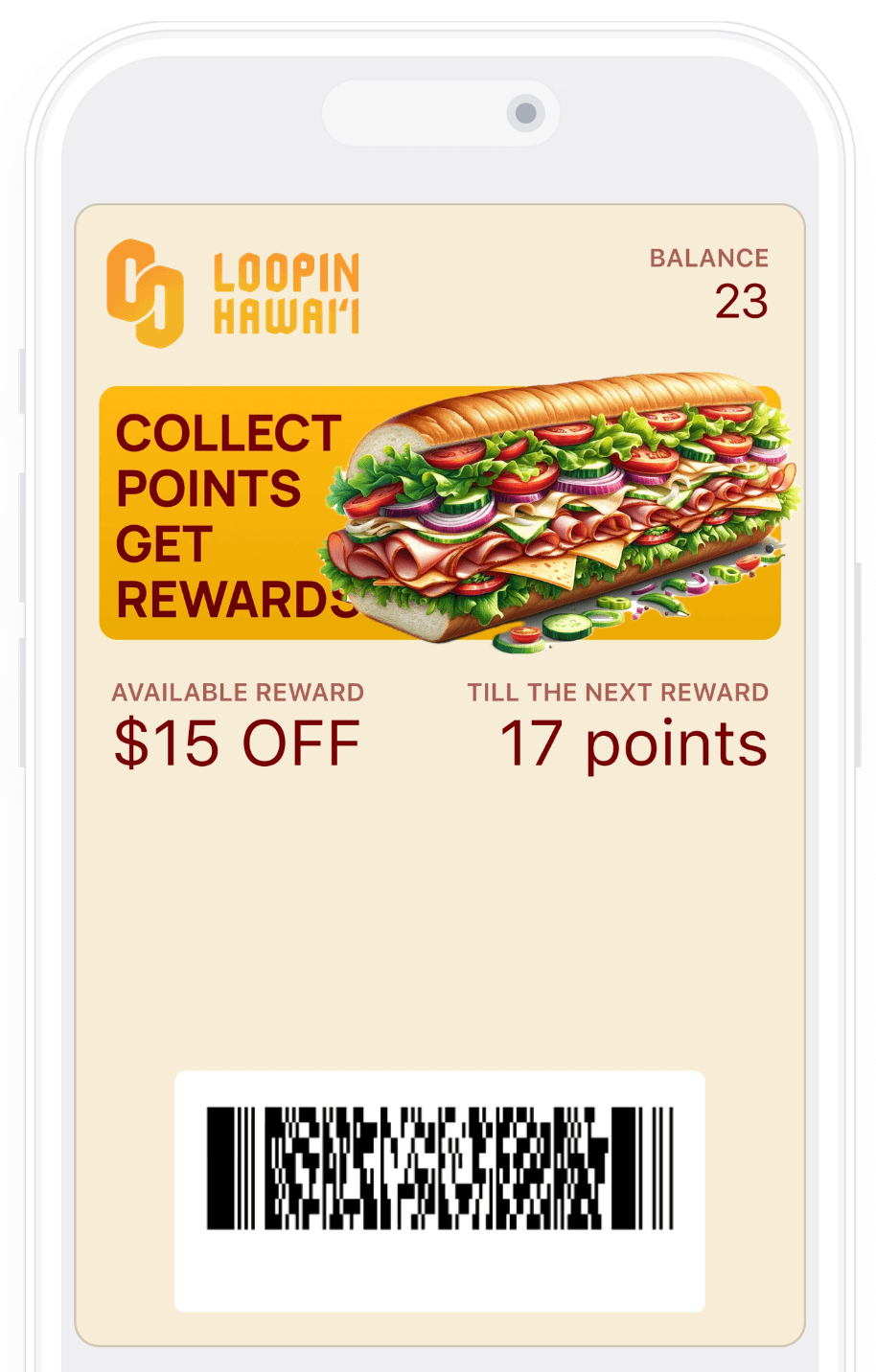 Prepaid punch card preview